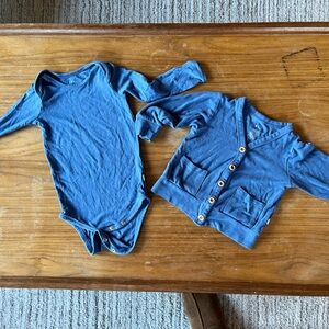 Kyte 12-18m bodysuit & cardigan set